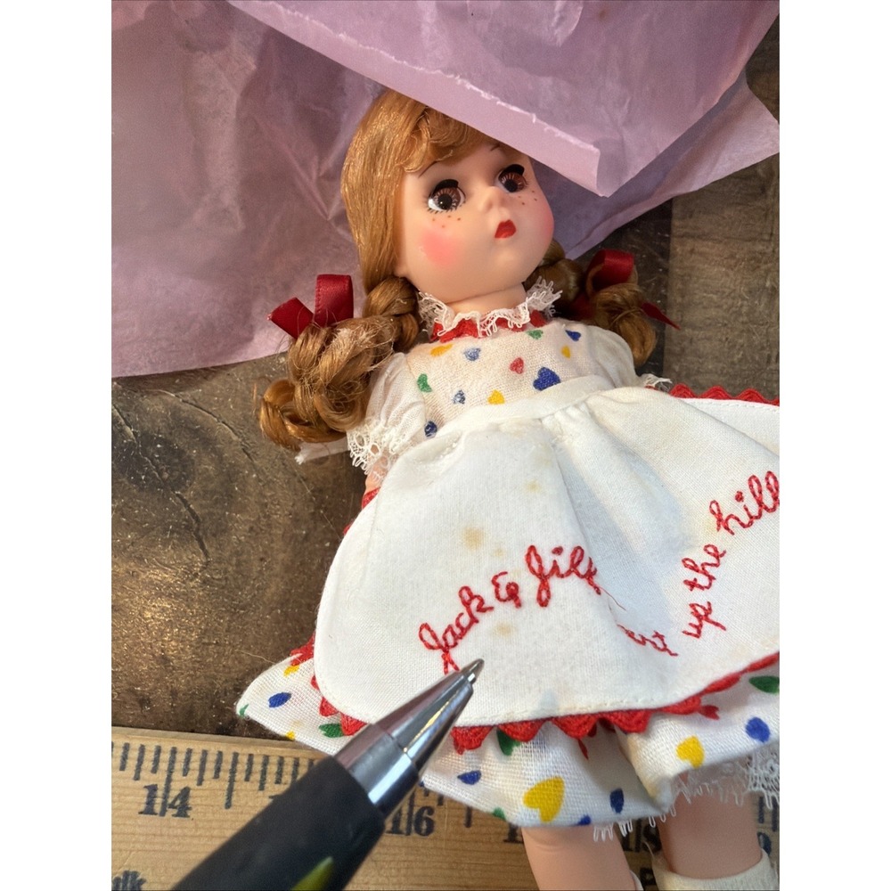Vintage Madame‎ Alexander Jack and Jill 8" Dolls Storyland Box Wear Stain 1987 - Picture 14 of 16